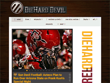 Tablet Screenshot of dieharddevil.com